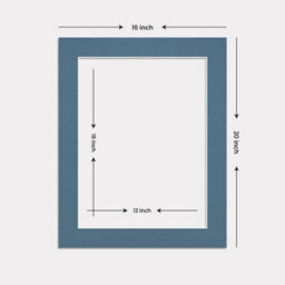 Ak Frames 20X16 Pompadour Picture Mounts To Fit 16X12 Aperture Size - Mount Board Only (No Frame Included) - thumbnail 3