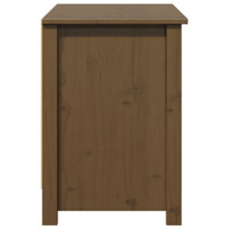 Berkfield Stylish Tv Cabinet Honey Brown 103X36.5X52 Cm Solid Wood Pine - thumbnail 6