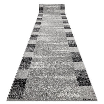 RugsX Runner Silver Etna Frame, Sand Grey 120Cm 120X800 Cm - image 1