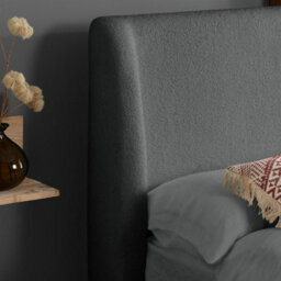 Halfden King Ottoman Storage Bed Oak And Grey Birlea - thumbnail 4
