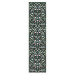 Decoranddecor Hallway Runners, Washable Rugs, Carpet Runner Rug, 60X240Cm, Non-Slip, Pet Friendly, Low Pile, Floral Rug - Cleo - thumbnail 2