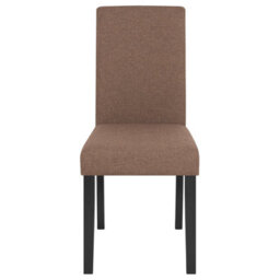 Beliani Set Of 2 Dining Chairs Broadway Fabric Brown - thumbnail 6