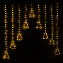 Samuel Alexander 1.2M X 1.2M Flexibrights Christmas Tree Curtain Lights With 258 Warm White Leds - thumbnail 3