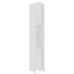 Vidaxl Bathroom Cabinet White 30X30X183.5 Cm Engineered Wood - thumbnail 6