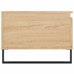 Berkfield Modern Coffee Table Sonoma Oak 90X50X36.5 Cm Engineered Wood - thumbnail 7