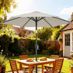 Outsunny Garden Parasol, 2M Outdoor Table Parasol Umbrella With Tilt - thumbnail 9