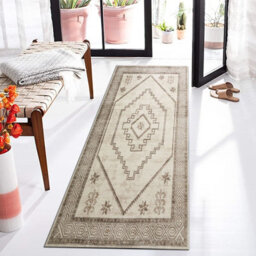 Ameha Luxury Radiant Cashmere Rug Non Slip Kitchen Bedroom Floor Mat Indoor/outdoor Rugs- 80 X 150 Cm - thumbnail 2