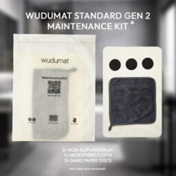 Wudumat - Pastel Grey - Diatomite Stone Mat - Diatomaceous Earth Bath Mat - 60X39Cm - thumbnail 4