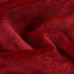 Ehc Super Soft Fluffy Snugly Solid Flannel Fleece Throws For Sofa Bed Blankets, Wine 150 Cm X 200 Cm - thumbnail 6