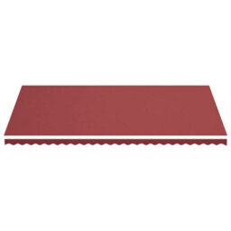 Berkfield Replacement Fabric For Awning Burgundy Red 6X3.5 M - thumbnail 3