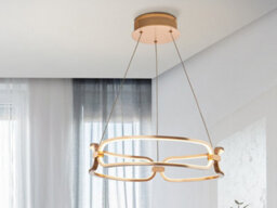 Luminosa Lighting Luminosa Colette Integrated Led Pendant Light, Rose Gold - Uk Stock - thumbnail 2