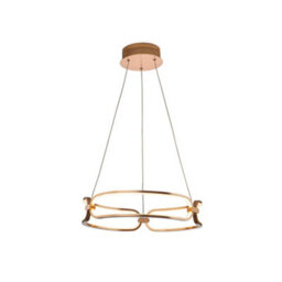 Luminosa Lighting Luminosa Colette Integrated Led Pendant Light, Rose Gold - Uk Stock - thumbnail 4