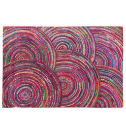 Beliani Rug Kozan Multicolour 160 X 230 Cm Cotton - thumbnail 4