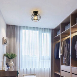 2X Ceiling Light Retro Lamp Metal Chandeliers Modern Pendant Lamp Bedroom E27 - thumbnail 1