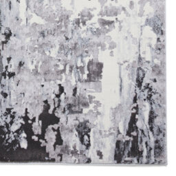 Grey Abstract Rug, Turkish Rug With 8mm Thickness, Modern Grey Rug For Bedroom, Livingroom, & Diningroom-120Cm X 170Cm - thumbnail 3