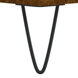 Berkfield Coffee Table Smoked Oak 60X50X40 Cm Engineered Wood - thumbnail 7