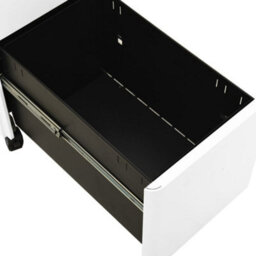 Berkfield Mobile File Cabinet White 30X45X59 Cm Steel - thumbnail 7