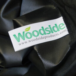 Woodside Black Waterproof Outdoor 8 Seater Square Picnic Table Cover - thumbnail 2