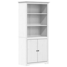 Vidaxl Bookcase Bodo White 80X40X172 Cm Solid Wood Pine Bookcases - thumbnail 2