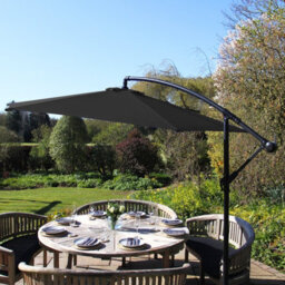 MonsterShop 3M Cantilever Garden Parasol Hanging Umbrella - thumbnail 6