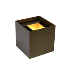 Lucide Xio Modern Up Down Wall Light - Led Dim. - G9 - 1X4W 2700K - Rust Brown - thumbnail 1