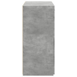 Berkfield Sideboard Concrete Grey 80X42.5X93 Cm Engineered Wood - thumbnail 5