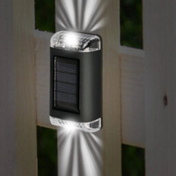 10Pack Solar Led Wall Fence Lights Outdoor - thumbnail 1