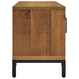 Vidaxl Tv Cabinet Brown 90X30X40 Cm Solid Pinewood - thumbnail 5