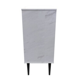Fuji 4 Drawer Chest Of Drawers In Marble (Ready Assembled) - thumbnail 2