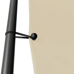 Walplus Gazebo Beige 3X3 M 180 G/ma Fabric And Steel - thumbnail 5