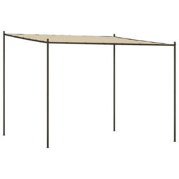 Walplus Gazebo Beige 3X3 M 180 G/ma Fabric And Steel - thumbnail 2