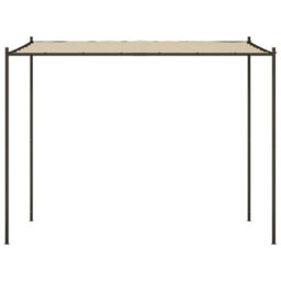 Walplus Gazebo Beige 3X3 M 180 G/ma Fabric And Steel - thumbnail 3