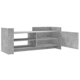 Berkfield Durable Tv Cabinet Concrete Grey 100X35X40 Cm Engineered Wood - thumbnail 8