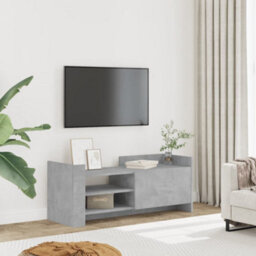 Berkfield Durable Tv Cabinet Concrete Grey 100X35X40 Cm Engineered Wood - thumbnail 2