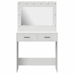 Walplus Dressing Table White 78.5 X 41 X 135 Cm Engineered Wood - thumbnail 5