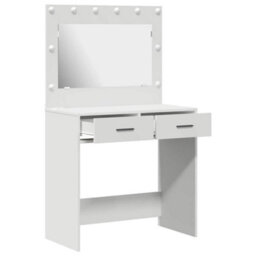 Walplus Dressing Table White 78.5 X 41 X 135 Cm Engineered Wood - thumbnail 4