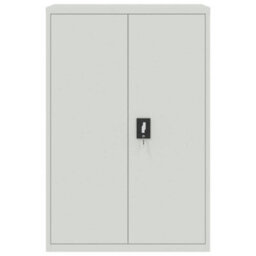 Walplus Office Cabinet 90X40X140Cm Steel Grey - thumbnail 3