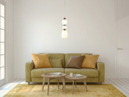 Luminosa Lighting Luminosa Evans 58Cm Slim Pendant Ceiling Light Gold 3000K Warm White - thumbnail 2