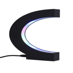 Magnetic Levitation Floating Globe With Led Light World Map Desk Display Uk Plug - thumbnail 2