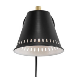 Nordlux Pine Indoor Wall Light Black - Mains Powered Ip20 - thumbnail 4