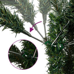 Walplus Artificial Hinged Christmas Tree With Stand Green 150 Cm - thumbnail 3
