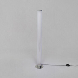 Litecraft Chrome Rgb Led Cylinder Galaxy Glow Kids Floor Lamp - thumbnail 3