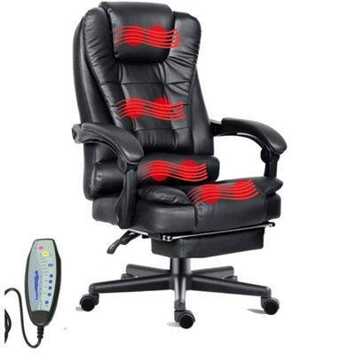 Massage Office Chair Gaming Computer Desk Swivel Recliner - image 1