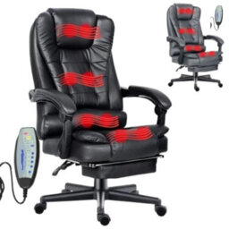 Massage Office Chair Gaming Computer Desk Swivel Recliner - thumbnail 5
