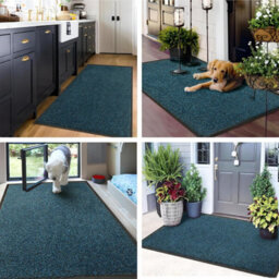 Barrier Mat 120 X 180 Cm Blue Non Slip Indoor Door Mat For Home Entrances Hallways And Porches - thumbnail 7