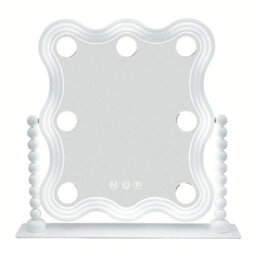 Inmtfei Hollywood Vanity Makeup Mirror 27X32Cm With 3 Light Modes Touch Control And Roman Column Design - thumbnail 8
