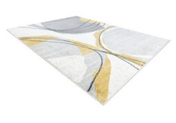 RugsX Carpet Fusion 5868 White Yellow - Lines, Modern, Abstract 160X220 Cm - thumbnail 1