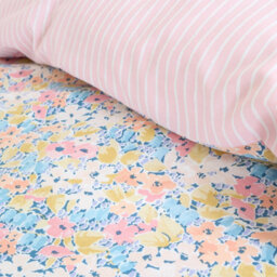 Catherine Lansfield Darcy Floral Reversible Duvet Cover Set With Pillowcases Pink - thumbnail 5