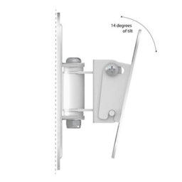 "Avf Tilt & Turn Tv & Monitor Wall Mount, For Tvs Up To 32"" - White" - thumbnail 3