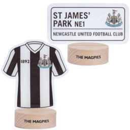Newcastle United Fc Led Table Lamp Black/white/natural (One Size)